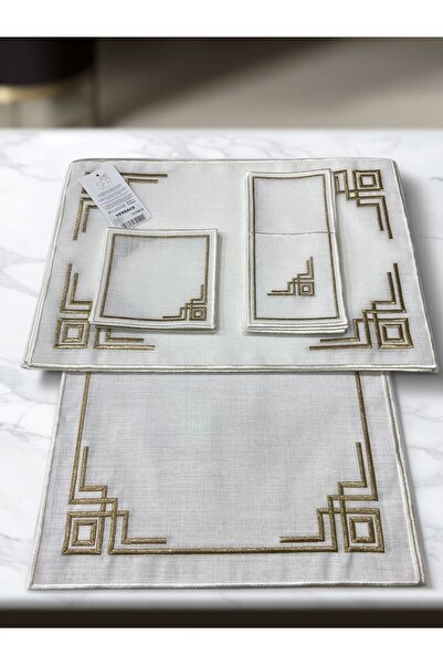 Sfr Home by FİSKOS 19 Pieces Verdace Presentation American Service Set