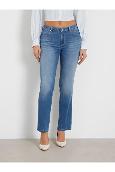 Guess Sexy Straight Kadın Regular Fit Jean