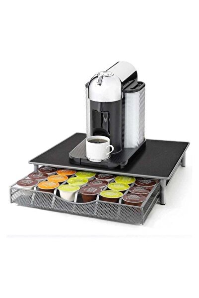 BLOOMING TIME Coffee Pod Storage Drawer Holder 36 Capsules Organizer