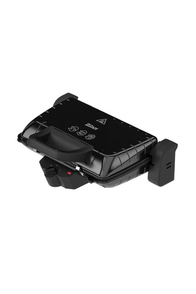 Zilan ZLN-4021 Sandwich Maker & Grill — 1600 W, Non-stick Plates, Adjustable Thermostat, Black/Sta
