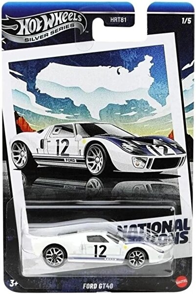 HOT WHEELS Silver Series - National İcons - Ford GT40