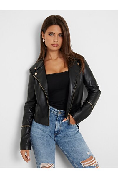 Guess Alice Kadın Biker Ceket