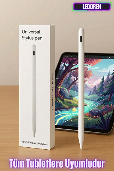 L'eDoren Ally K-2260 Universal Kapasitif Stylus iPad Tablet Dokunmatik Kalemi...