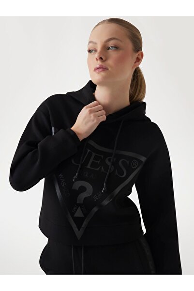 Guess New Alisa Kadın Aktif Scuba Sweatshirt