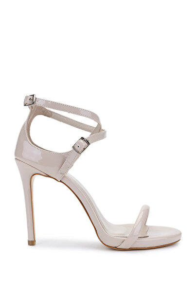 Tamer Tanca Γυναικεία Vegan Μπεζ παπούτσια με τακούνι