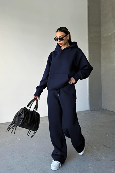 YAKAMEL SET DE TRENING OVERSIZE BOYFRIEND PENTRU FEMEI