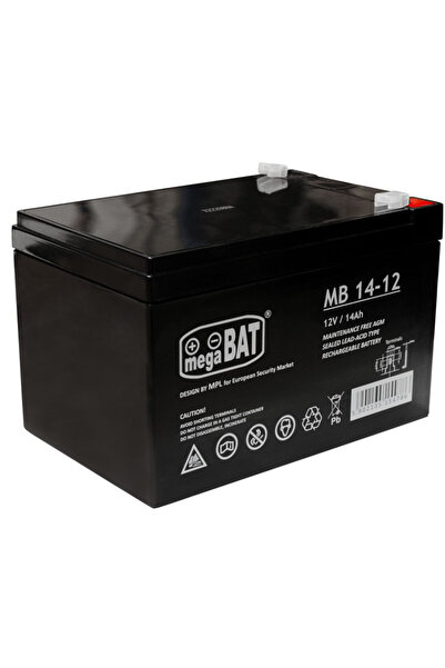 MW Power Σταθερή μπαταρία (μπαταρία) MB 12V 17 Ah VRLA MB