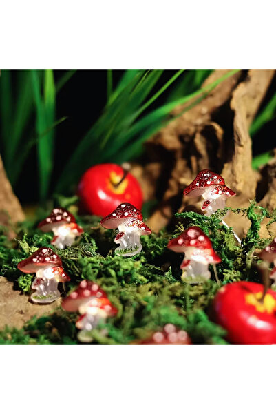 irecay Dekoratif Mantar LED ışık | Peri Masalı Dekor Ambians ışığı |