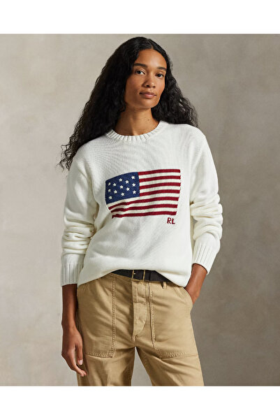 Ralph Lauren Black Label İkonik Bayrak Atlamacı Kazak