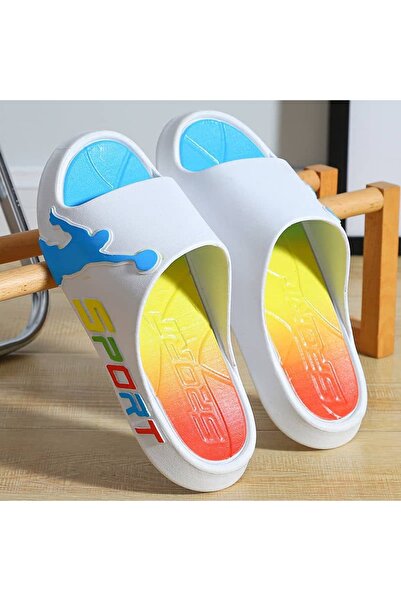 FASHION Men’s Sporty Casual Slide Slippers with Cushioned Sole