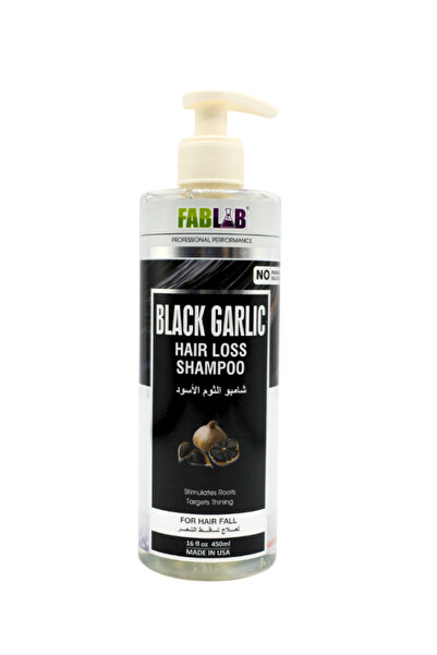 Fab lab FabLab Black Garlic Anti–Hair Loss Shampoo – 450 ml | Strengthens Roo...