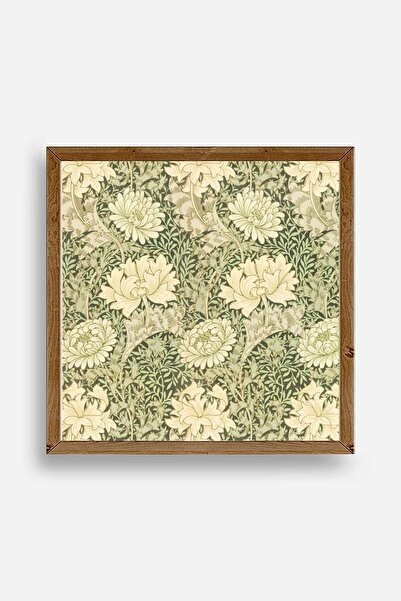 CT STONES Flower Wooden Framed Painting