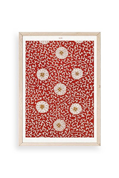 CT STONES Flowers Wooden Framed Painting