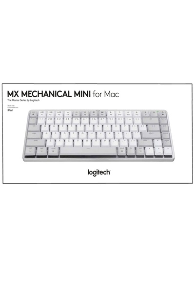 logitech Tastatură wireless MX Mechanical Mini pentru Mac (gri pal)