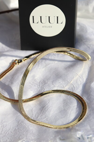 LUUL ATELIER XUPING İtalyan Gold Touch Çelik Zincir Kolye