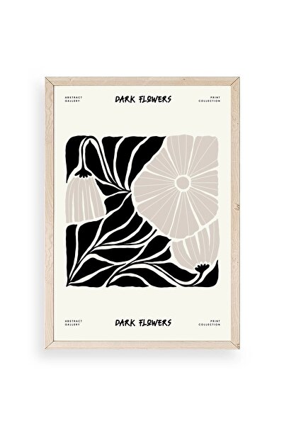 CT STONES Flower Wooden Framed Painting