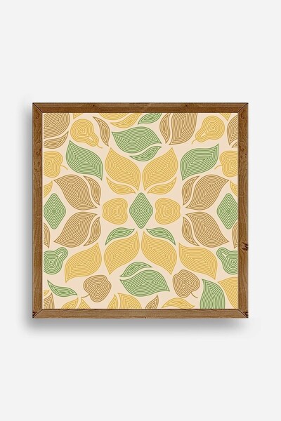 CT STONES Pattern Wooden Framed Painting