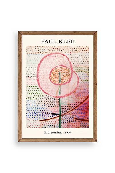 Twin Store لوحة بول كلي مؤطرة بالخشب