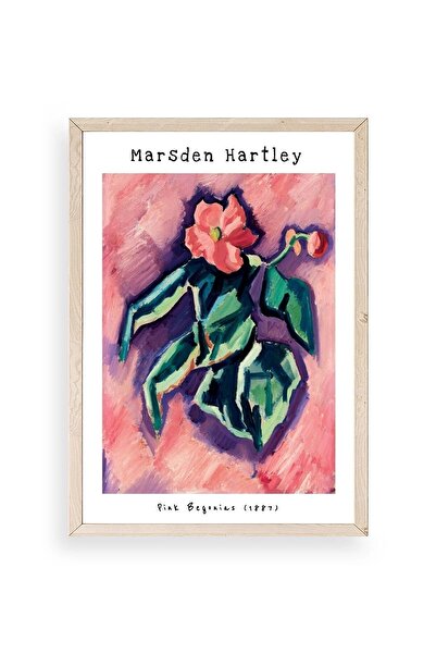 CT STONES Marsden Hartley Wooden Framed Painting