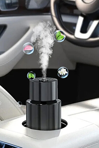 EXENAR Şarjlı Otomatik Araç ve Ofis İçi Buharlı Nemlendirici Koku Difüzörü Yı...