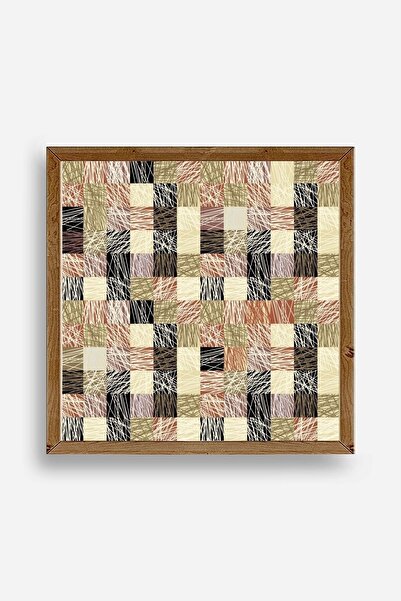 CT STONES Abstract Wooden Framed Painting