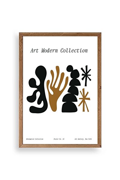 CT STONES Abstract Wooden Framed Painting