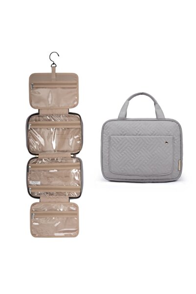 BAGSMART Grey The Space Saver Bonchemin Hanging Toiletry Bag