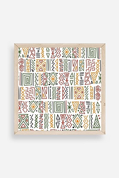 Twin Store خطوط اللوحة ذات الإطار الخشبي