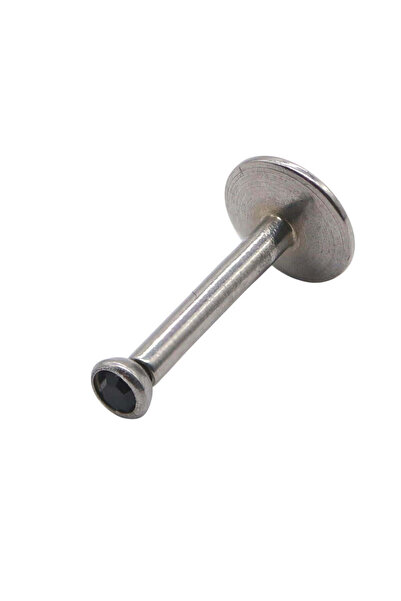 Bijuteria SORELLY Piercing Titan cu Piatră Neagră