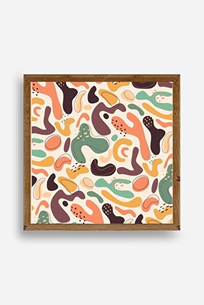 CT STONES Abstract Wooden Framed Painting