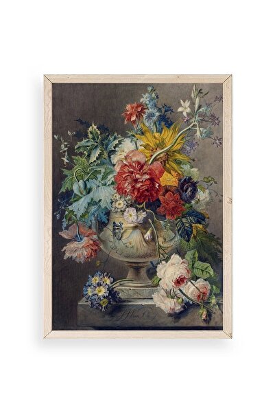 Twin Store لوحة جورجيوس جاكوبس يوهانس في إطار خشبي