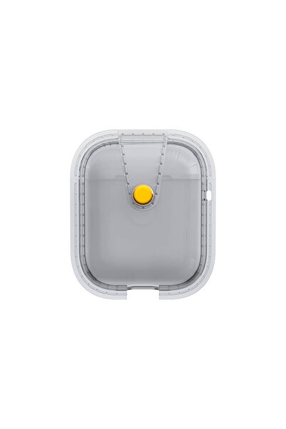 Generic Brand حافظة مغناطيسية مقاومة للصدمات من Air-Pods TCMK Airbag 33 - رمادي