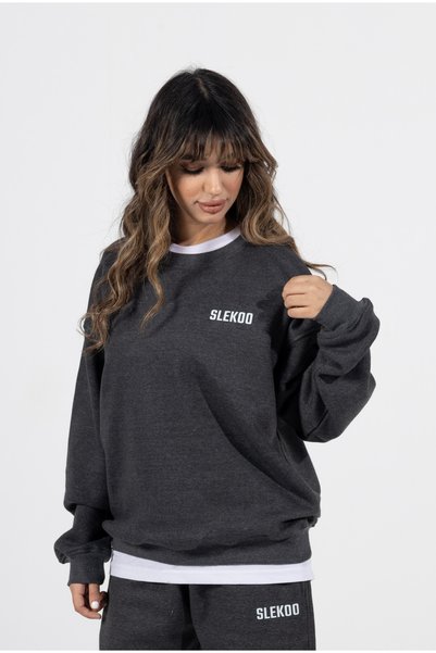 SLEKOO Unisex Signature Oversize Sweater