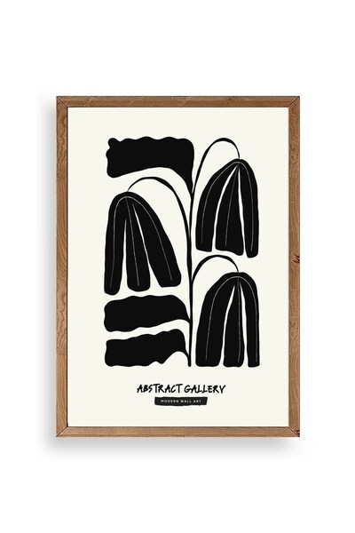 CT STONES Flower Wooden Framed Painting