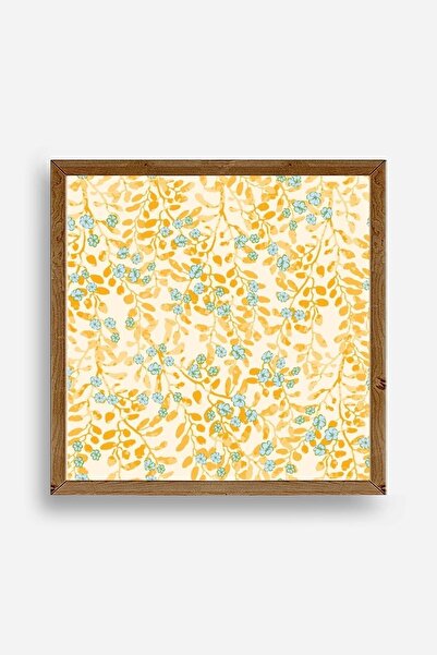 CT STONES Flower Wooden Framed Painting