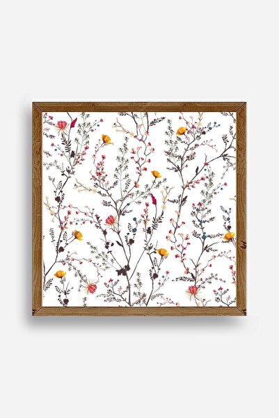 CT STONES Leaf Wooden Framed Table