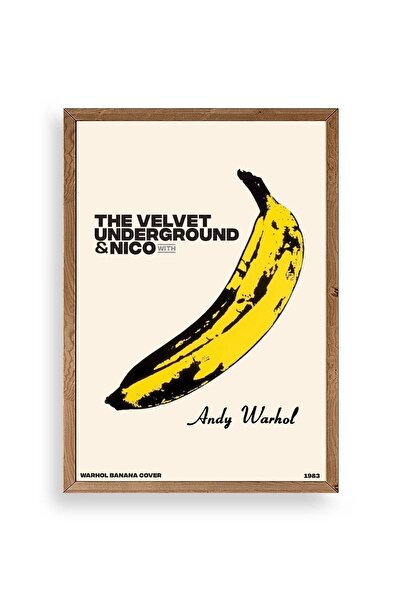 Twin Store لوحة آندي وارهول بإطار خشبي