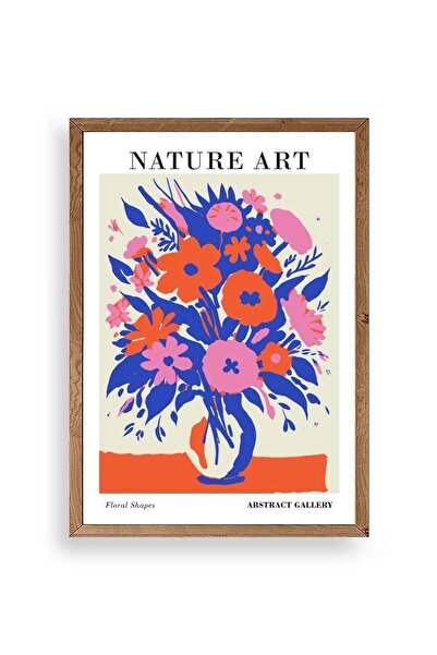 CT STONES Flower Wooden Framed Painting