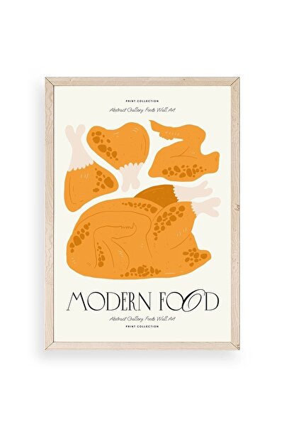 CT STONES Chicken Wood Framed Table