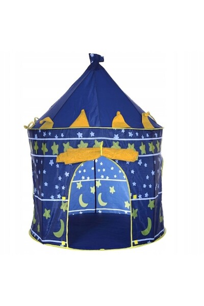 zola Children's play tent, Zola, Prince's house, blue, 135x105 cm