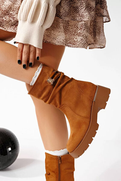 Zaira Ghete dama îmblanite maro din piele ecologica intoarsa Raisa #22708 - 41