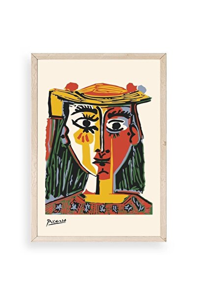 CT STONES Picasso Wooden Framed Painting