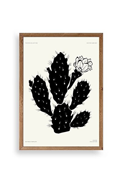 CT STONES Flower Wooden Framed Painting