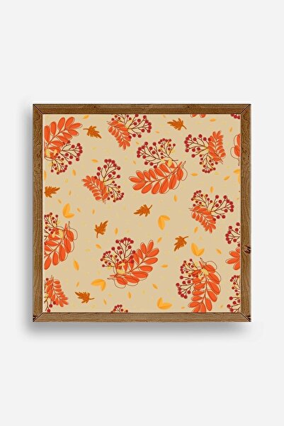 CT STONES Flower Wooden Framed Painting