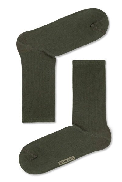 Conte Elegant Men's cotton sports socks, DiWaRi Active 000 - Khaki, 25 (40-41)