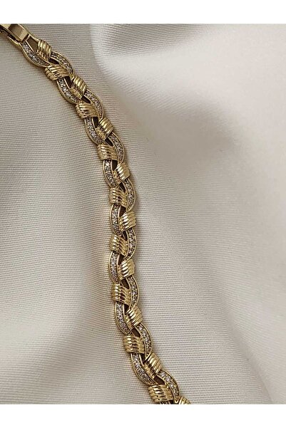 ZÜLİSCH XUPING BİLEKLİK 14K GOLD GURMET ZİRKON TAŞLI XP DAMGALI