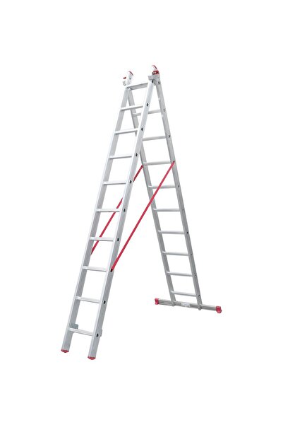 Sözbir Merdiven 2x3 M Toplam 6 Metre Alüminyum A Tipi Sürgülü Merdiven