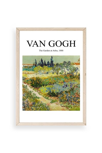 CT STONES Van Gogh Wooden Framed Painting