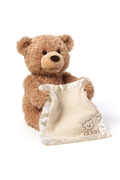 Gund لعبة Peek A Boo Bear المتحركة مع صوت تيدي