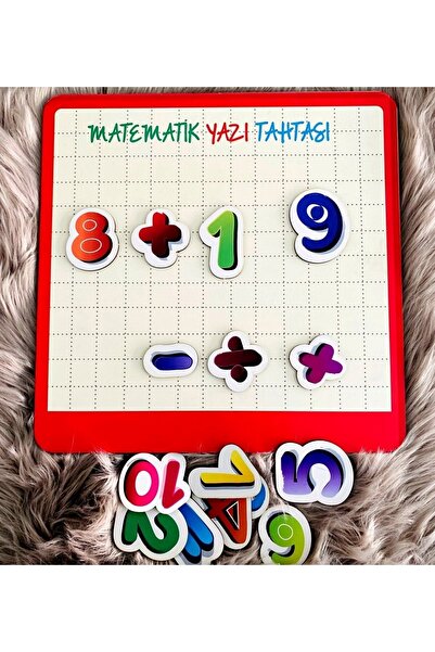 Marsilyan Wooden Bultak Numbers Blackboard